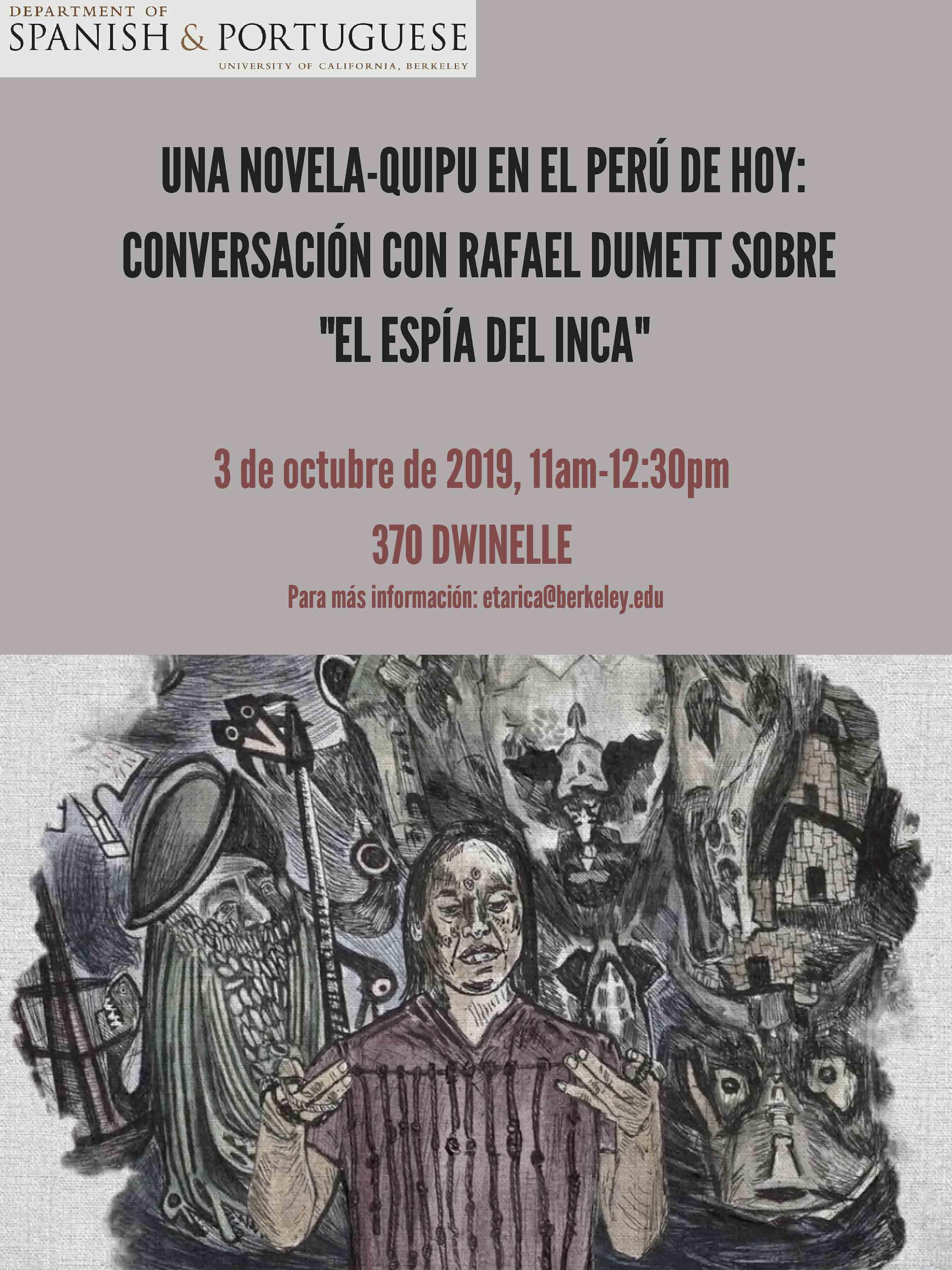  Conversación con Rafael Dumett sobre "El espía del inca"