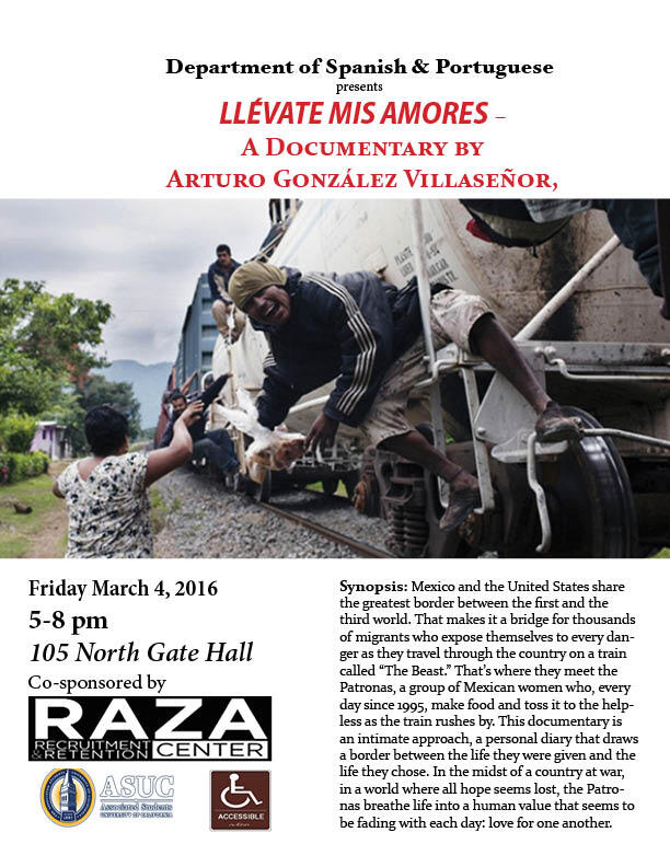 Llévate mis amores, documentary directed by Arturo González Villaseñor