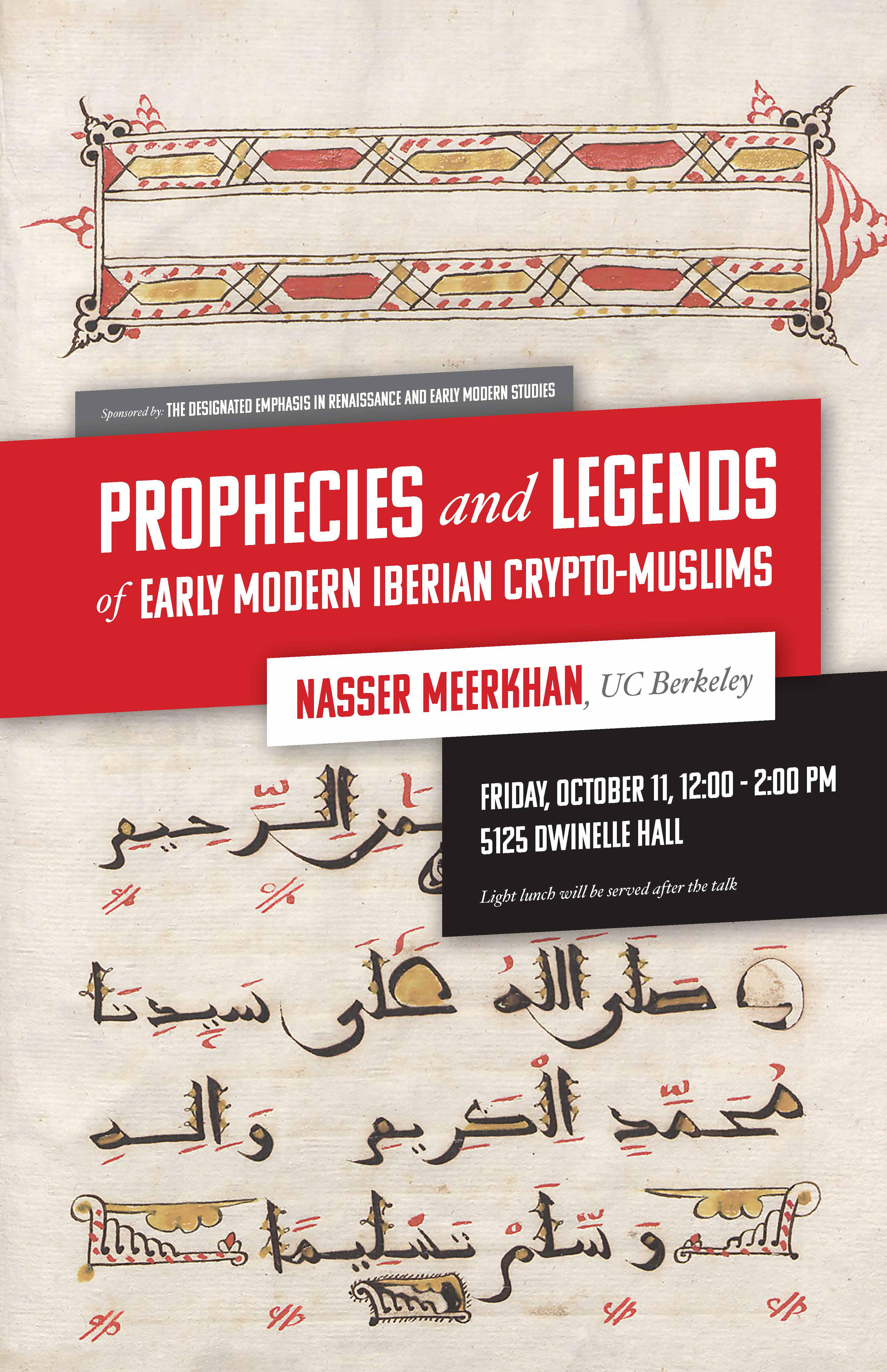 Prophecies and Legends of Early Modern Iberian Crypto-Muslims, Prof. Nasser Meerkhan