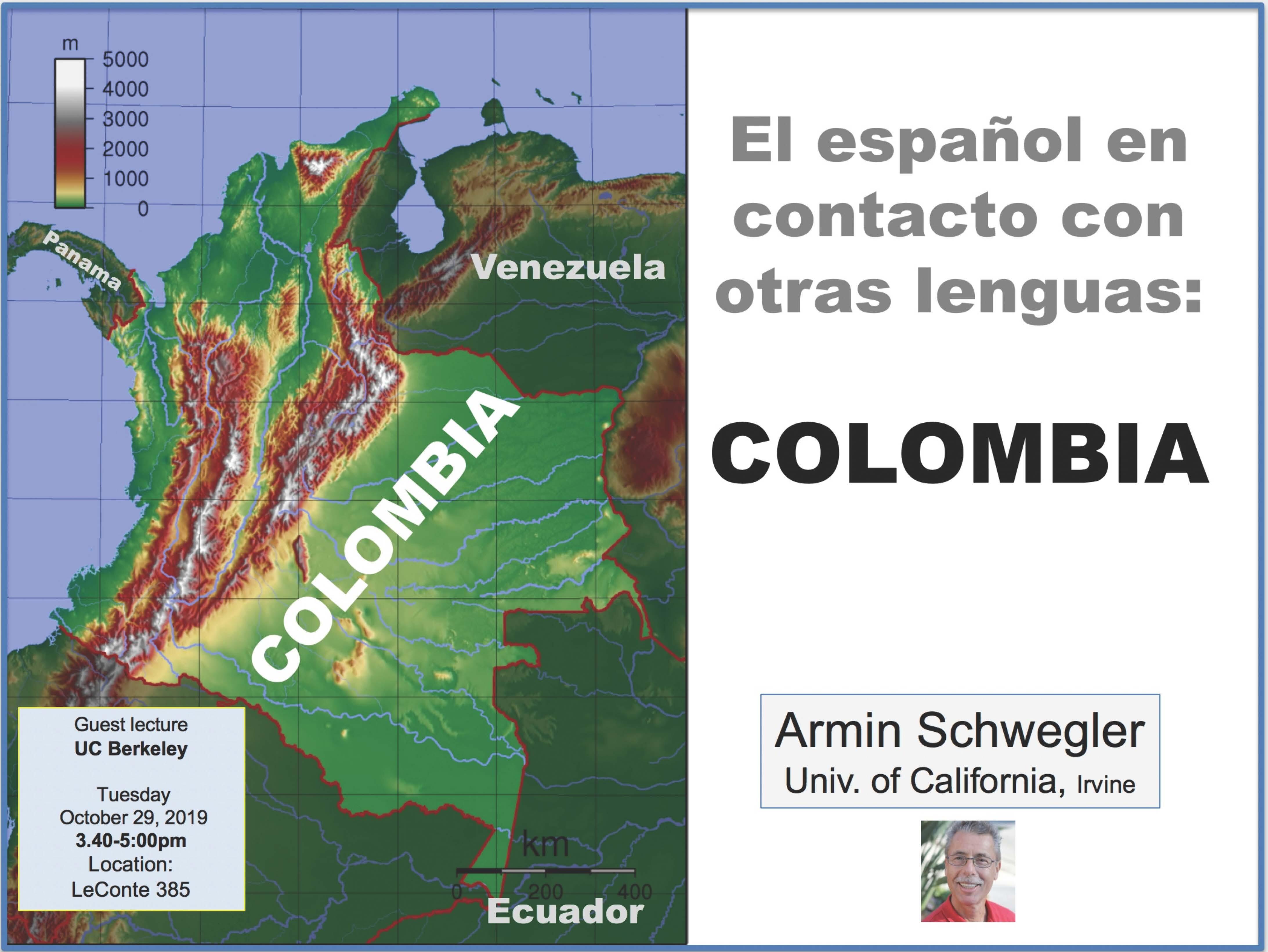 Spanish in Contact with Other Languages in Colombia